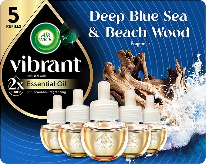 Air Wick Scented Oils 0+5 Deep Blue Sea & Beach Wood by AirWick