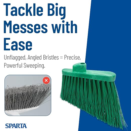 SPARTA Plastic Broom Head, Un-Flagged - Image 6