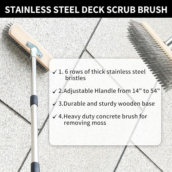 Stainless Steel Wire Scrub Brush - Image 7