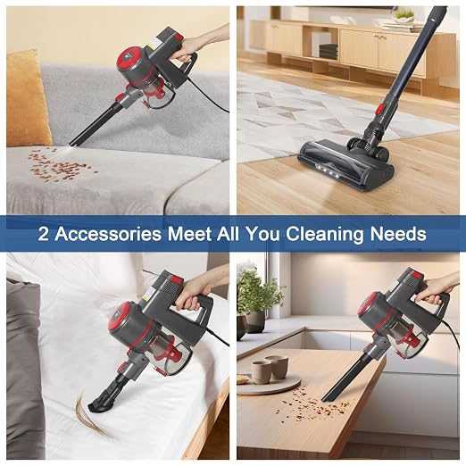 Intercleaner Corded Vacuum Cleaner, 20KPa Powerful Suction - Image 4