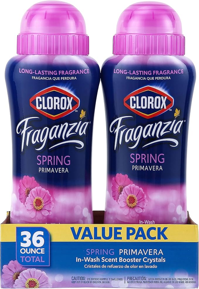 Clorox Fraganzia Laundry Scent Booster Crystals in Spring Scent by Clorox