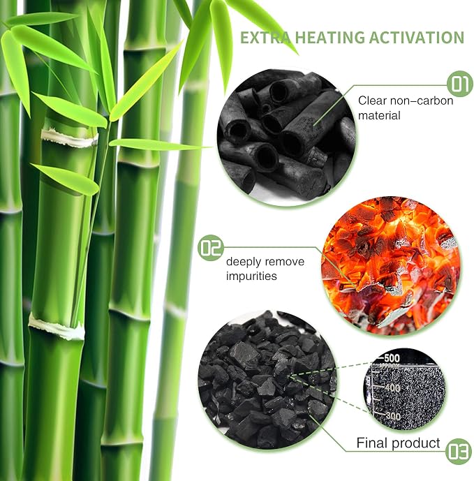 16 Pack Bamboo Charcoal Air Purifying Bag, Activated Charcoal Bags Odor Absorber - Image 3