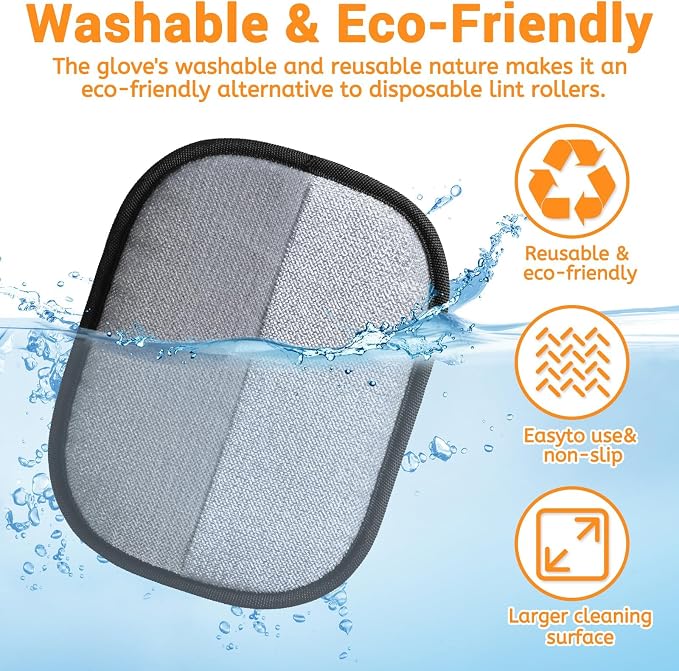 Electrostatic Pet Hair Remover Glove - Image 6