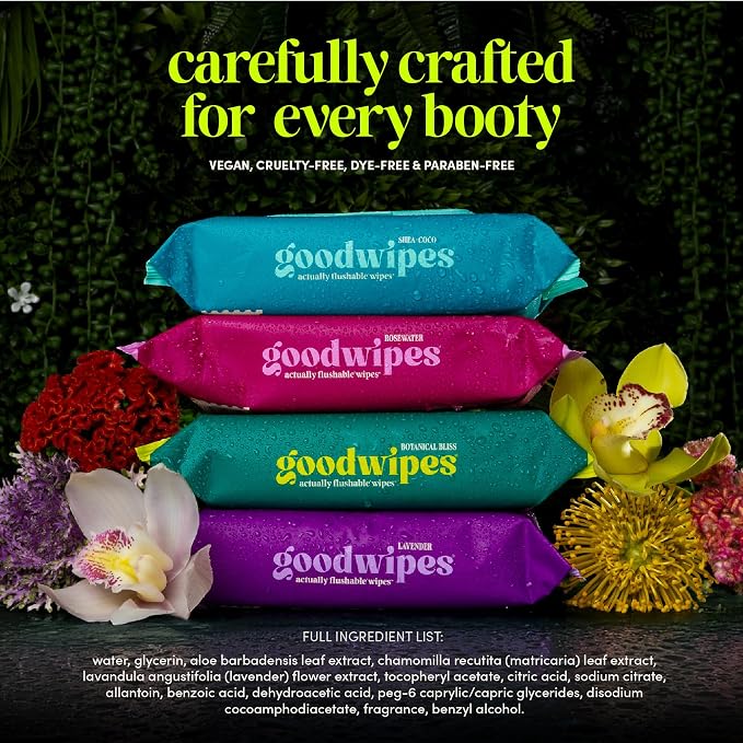 goodwipes Flushable Butt Wipes - Image 7