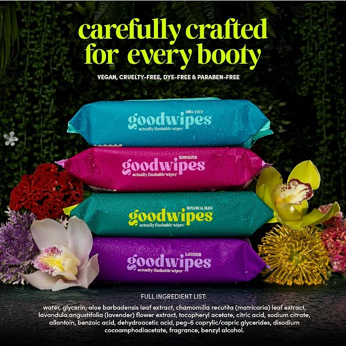 goodwipes Flushable Butt Wipes - Image 7