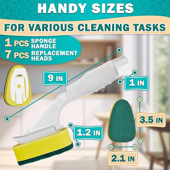 Dish Wand with Soap Dispenser - Image 2