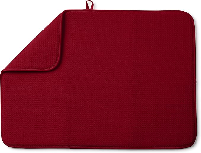 Bellemain XXL Dish Mat 24" x 17" Microfiber Dish Drying Mat, Super absorbent by Bellemain