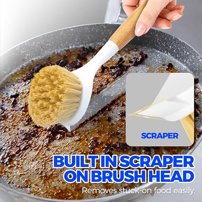 Holikme 3 Pack Dish Brush Set - Image 4