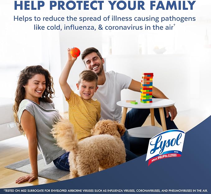 Lysol Air Sanitizer Spray with Odor Eliminator - Image 7