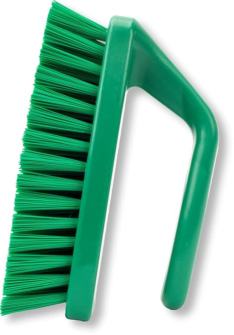 SPARTA Scrub Brush with Iron Shaped Handle and Stiff Bristles, Heavy Duty - Image 2