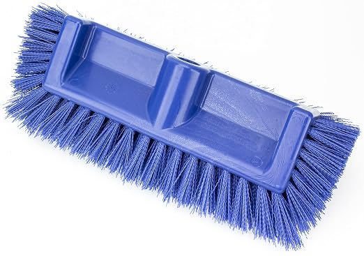 SPARTA Multi-Level Tile Scrub Brush 12" Wide Brush Head, Heavy-Duty Tile - Image 2