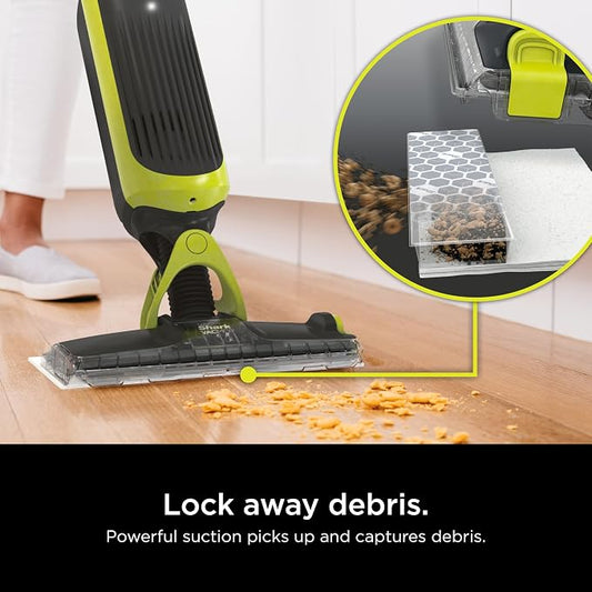 Shark VACMOP Cordless Hard Floor Vacuum Mop Includes 2 Disposable VACMOP Pads - Image 2
