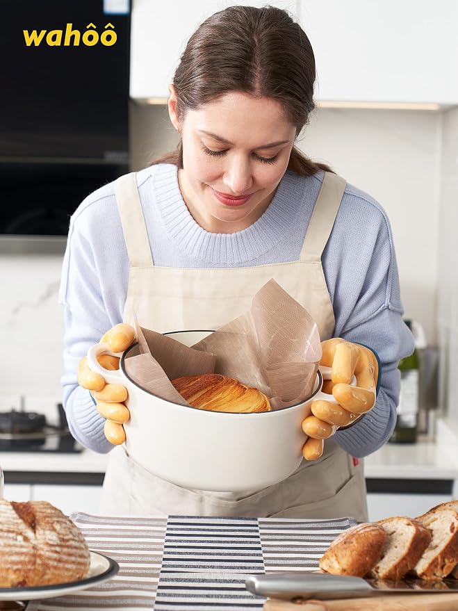 LANON Protection wahoo Liquid Silicone Smoker Oven Gloves, Food-Contact Grade - Image 3