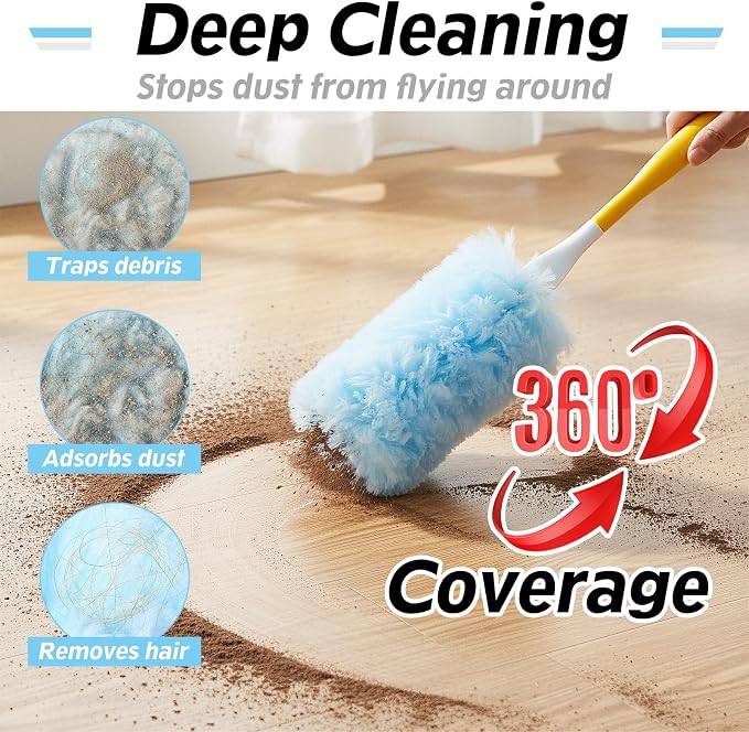 52 PCS Disposable Duster Refills, Heavy Duty Duster Refills Kit - Image 5
