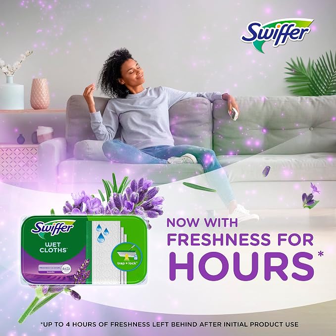 Swiffer Sweeper Wet Mopping Cloth Multi Surface Refills, Mops - Image 5