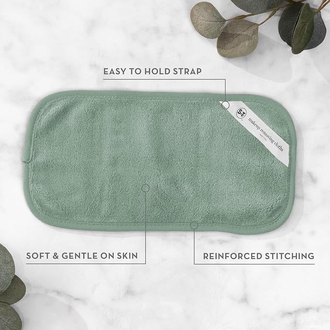 S&T INC. Makeup Remover Wipes for Skin Care, Reusable Makeup Wipes, Travel - Image 3
