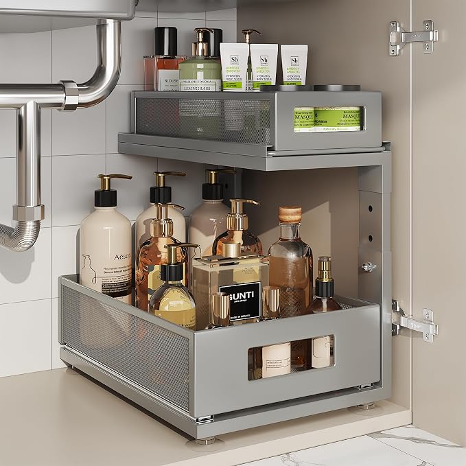 1 Pack 15.74IN-Depth Under Sink Organizer by Corbyles