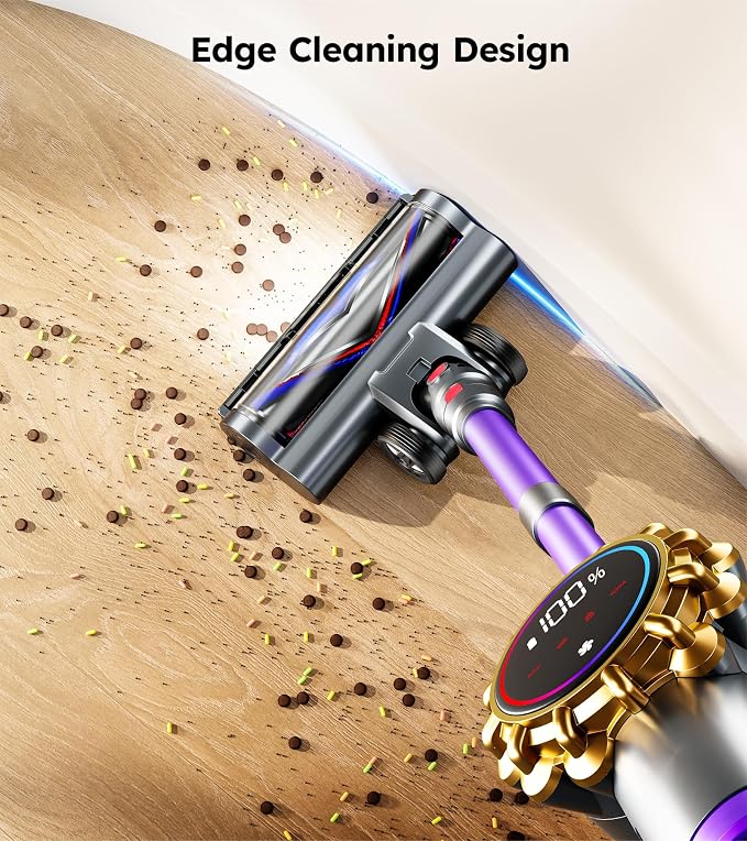 Cordless Vacuum Cleaner, Upgraded 550W 45KPA 60Mins Vacuum Cleaners - Image 9
