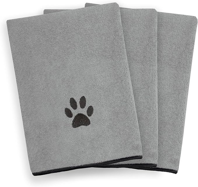 Ritz Premium Embroidered Microfiber Pet Towel, Highly Absorbent, Fast-Drying - Image 2