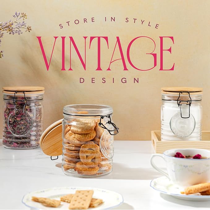 kitchentoolz Glass Storage Jars - Image 3