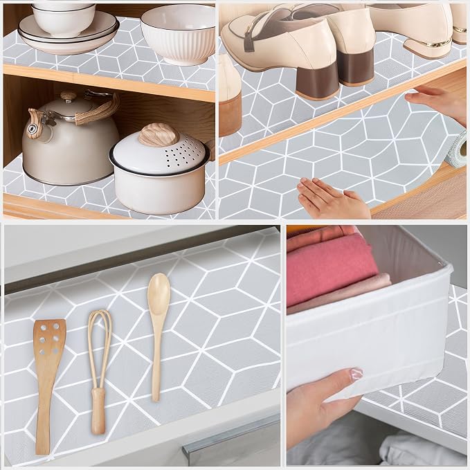 Shelf Cabinet Liner 11 Inch Wide X 20 Ft Non Adhesive Kitchen Drawer Liners Non - Image 2