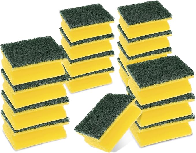 Scotch-Brite Classic Heavy Duty Scrub Sponge, 16 Pieces by Scotch-Brite
