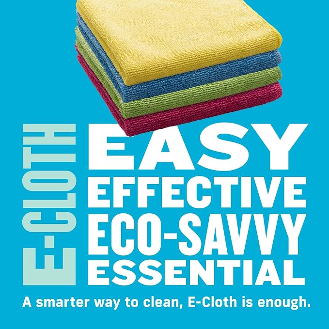 E-Cloth Microfiber Cloth 4-Pack, World's Leading Premium Microfiber Cleaning - Image 8