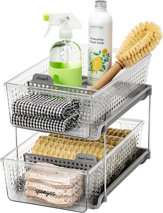 madesmart 2 Tier Organizer, Under Cabinet Storage by madesmart%C2%AE