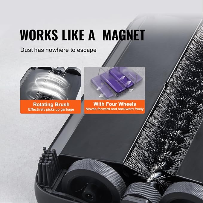 VEVOR Carpet Sweeper Manual, Floor Sweeper - Image 3