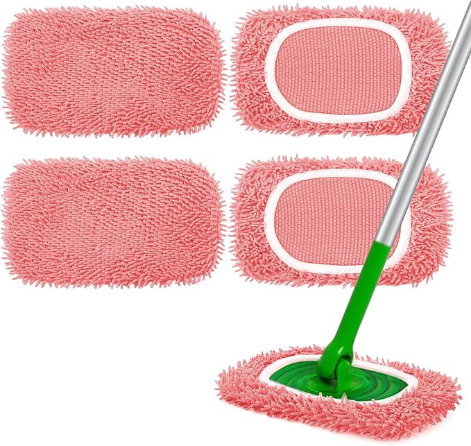Reusable Microfiber Mop Pads by ABetterChoiceforYourHome