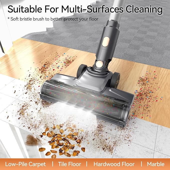 N8 Cordless Vacuum Cleaner, Lightweight Stick Vacuum - Image 4