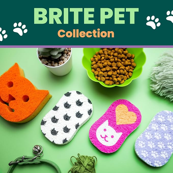 Scotch-Brite Cat Pop Up Non-Scratch Sponges, Limited Edition, Expands in Water - Image 11