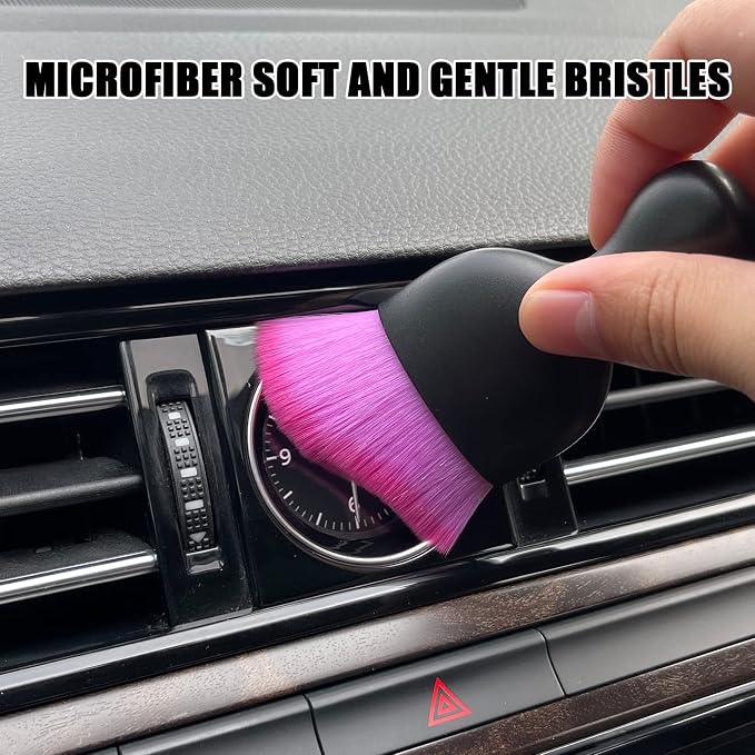 Car Interior Detailing Brush, Ultra Soft Non-Scratch Dust Brush, Car Interior - Image 3