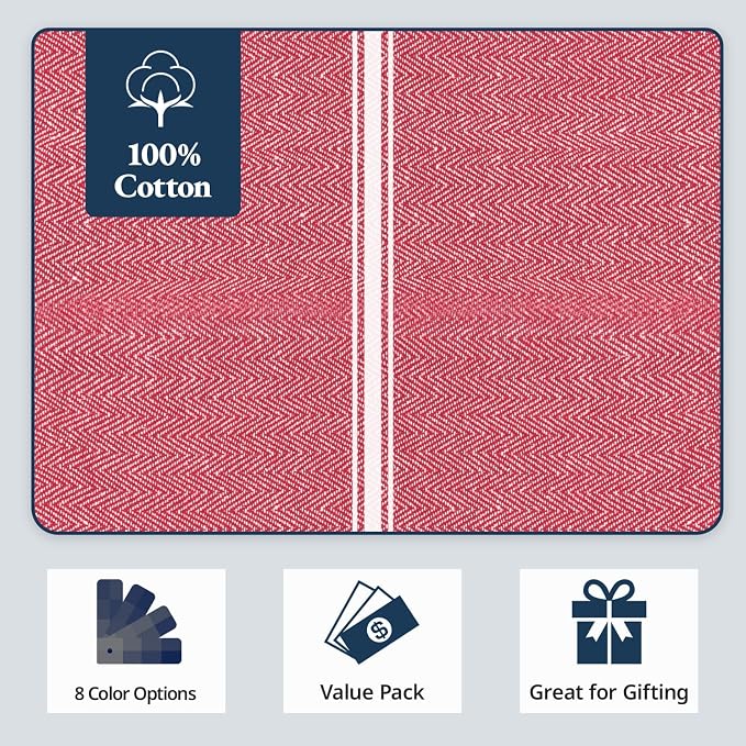 LANE LINEN Kitchen Towels Set - Image 6
