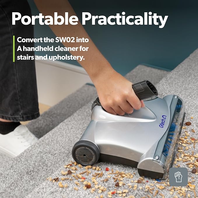 Gtech SW02 Cordless Lithium Carpet and Hardwood Floor Sweeper - Image 10