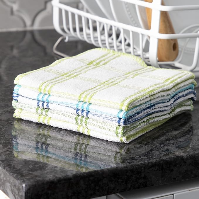 Ritz 100% Cotton 12-inch x 12-inch Kitchen Dish Towel, Gentle Cleaning Wash - Image 5