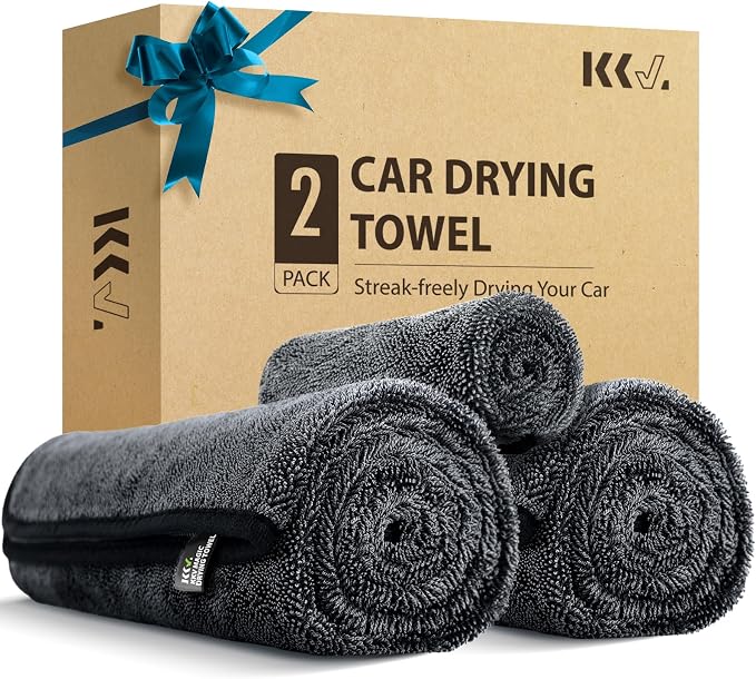 KKV 2-Pack Microfiber Towels Extra Large Ultra Absorbent Drying Towel by Unknown