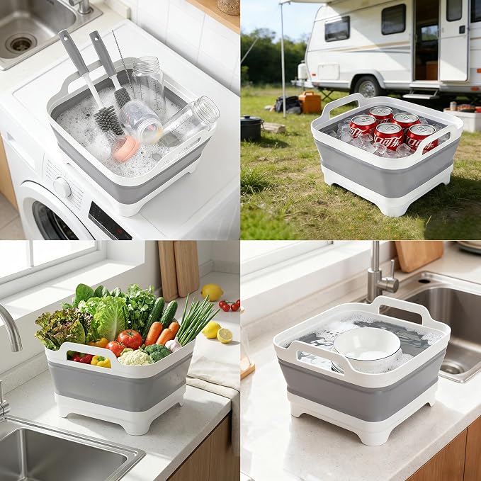 Collapsible Wash Basin for Baby Bottles - Image 7