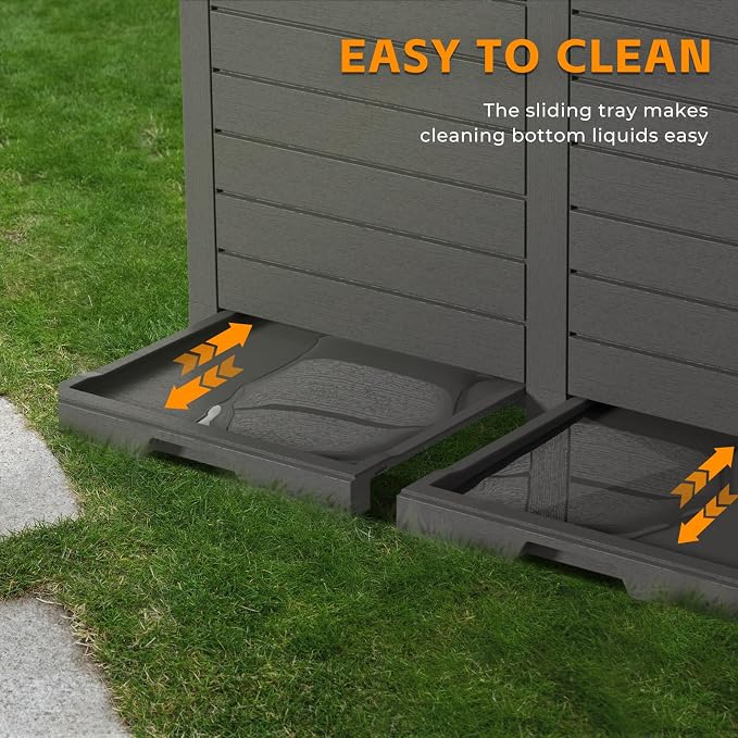 62-Gallon Outdoor Trash Can - Image 4