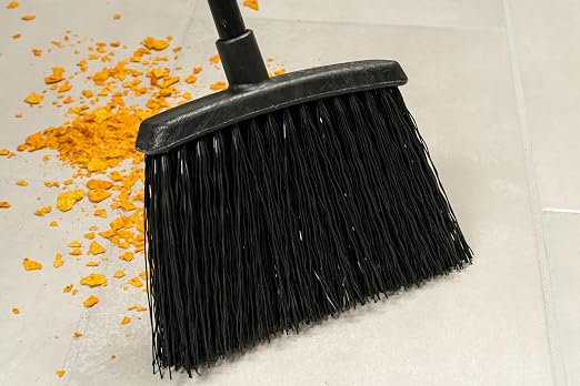 Carlisle FoodService Products CFS Duo-Sweep Plastic Small Debris Broom - Image 6