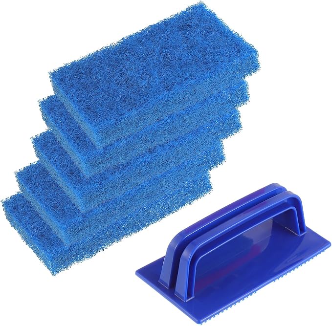5 Pack Electric Cleaning Brush Pad Kitchen Bathroom Household Cleaning Pad by EPLZON