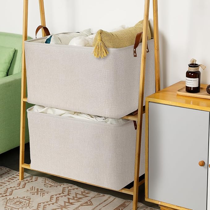 DULLEMELO Beige Storage Baskets - Image 4