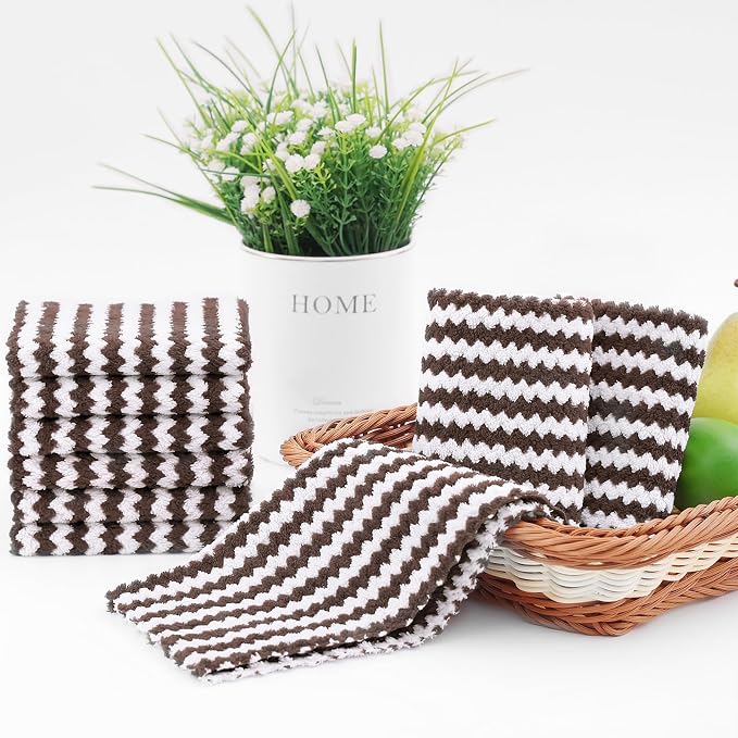 Homaxy 18 Pack Kitchen Dish Cloths, Ultra Soft and Absorbent Dish Towels - Image 6