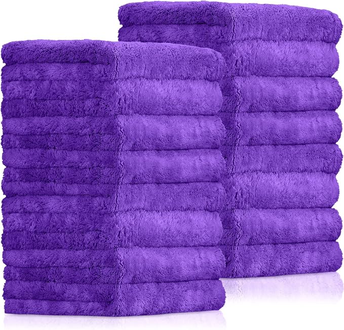 Tallew 15 Pcs 15 Pcs Car Microfiber Towels Buffing Drying Wash Cleaning Cloths by Tallew