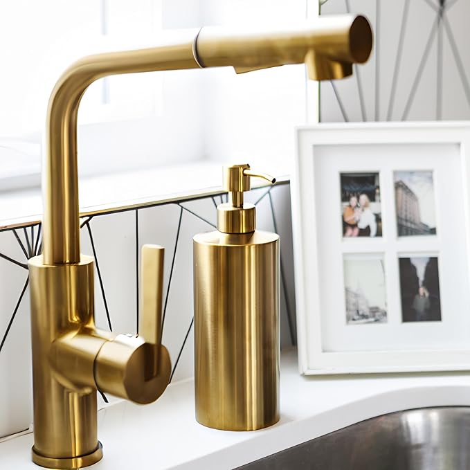 Brass Soap Dispenser for Bathroom and Kitchen - Image 5