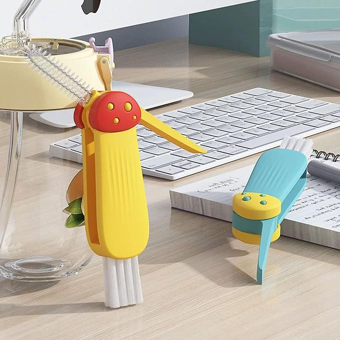 3 in 1 Cup Lid Gap Cleaning Brush Multifunctional Bottle Cleaning Brush - Image 5