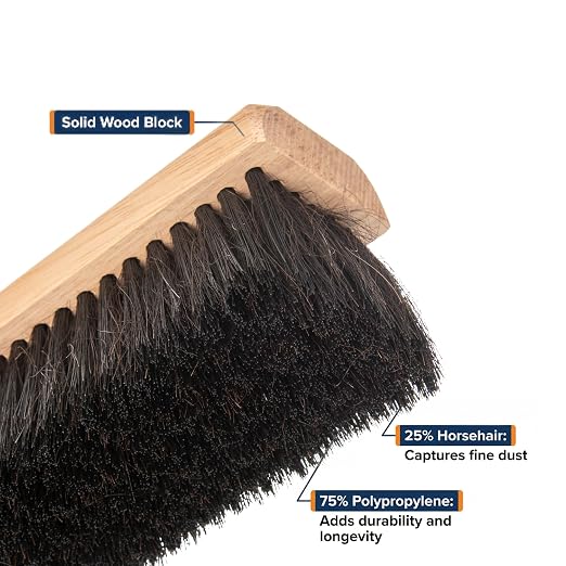 SPARTA Flo-Pac Horsehair Floor Sweep, Floor Brush - Image 2