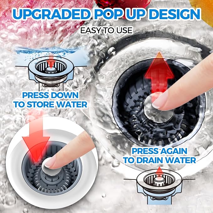 Kitchen Sink Drain Strainer - Image 3