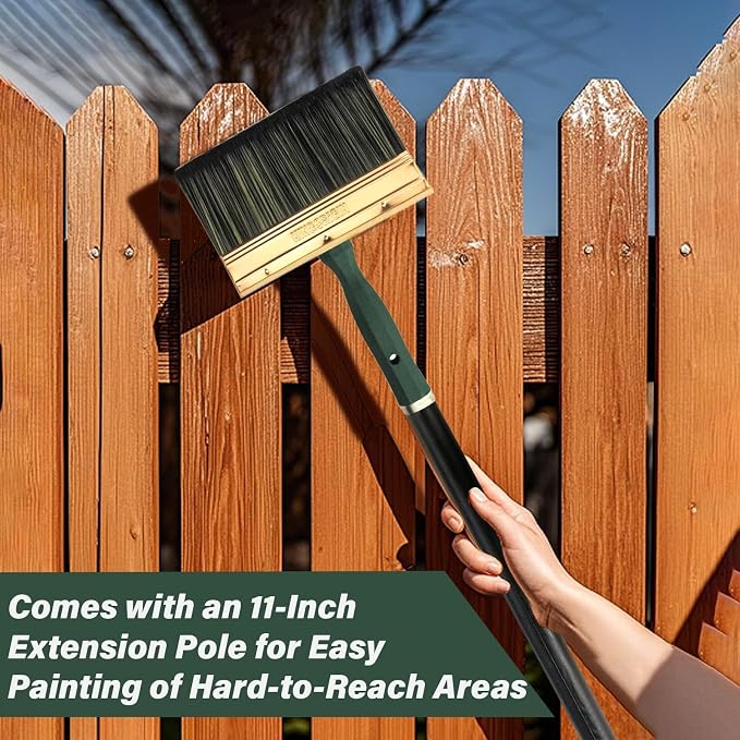 7 Inch Paint Brush, Quick Deck Brush - Image 7