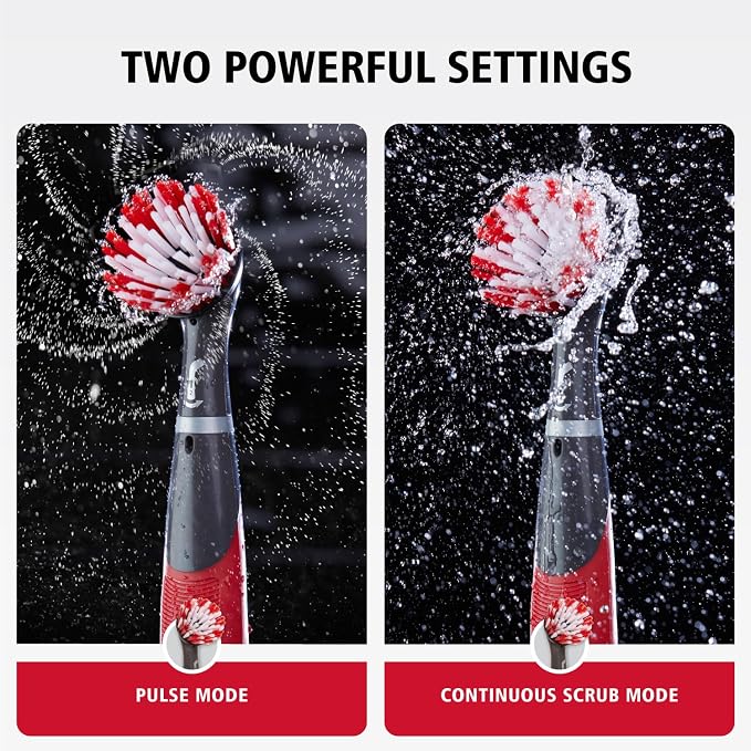 Rubbermaid Reveal Power Scrubber 18-Piece Kit, Cordless Electric Battery - Image 6
